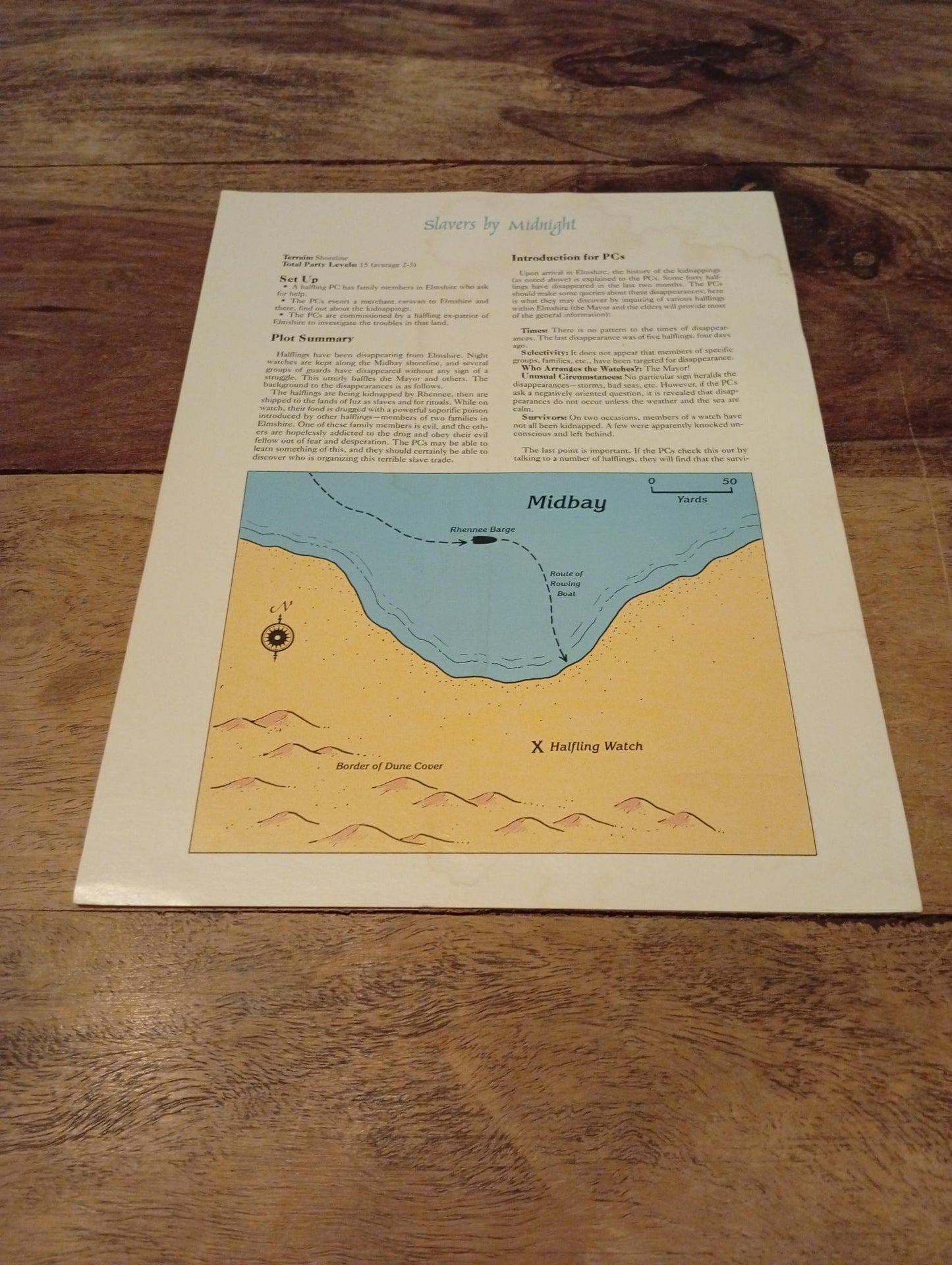 AD&D Greyhawk Reference Card #15 TSR 1064