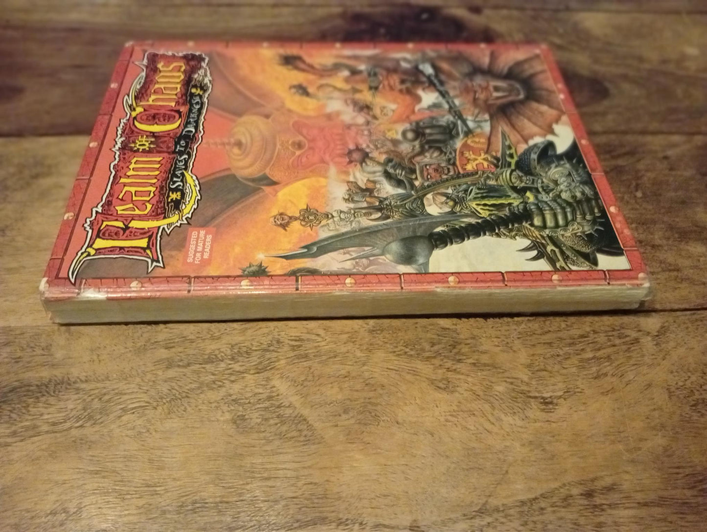 Warhammer Realm Of Chaos Slaves of Darkness Hardback Games Workshop 1988