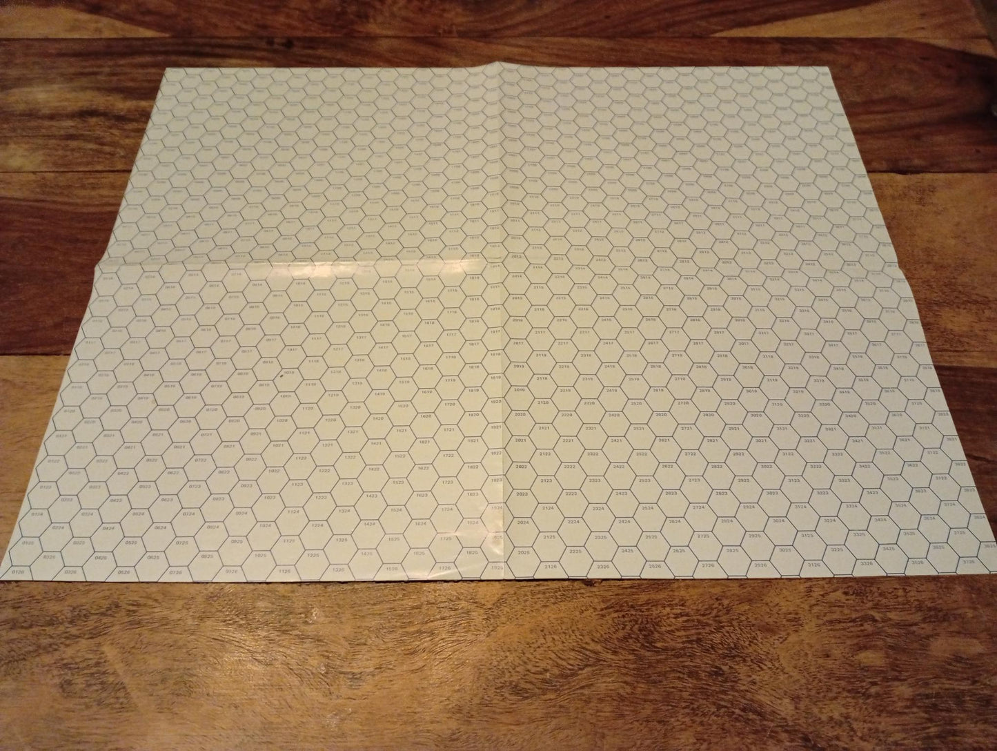 Dungeons & Dragons heksagonalt Poster/Map TSR