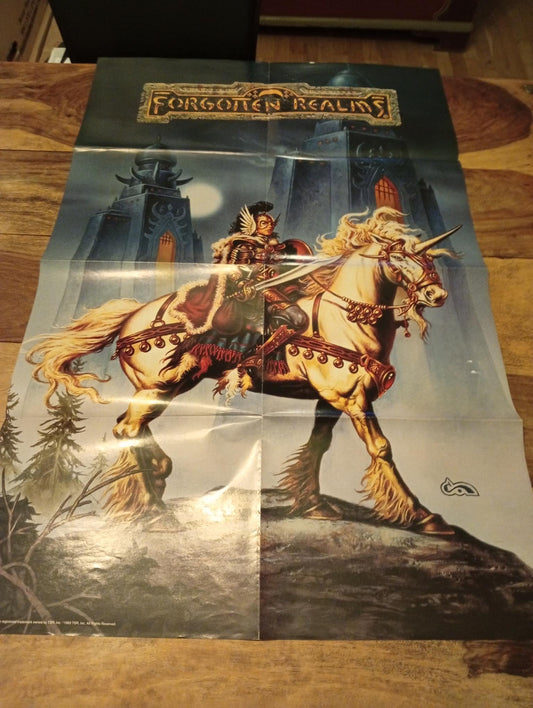 Forgotten Realms Poster TSR