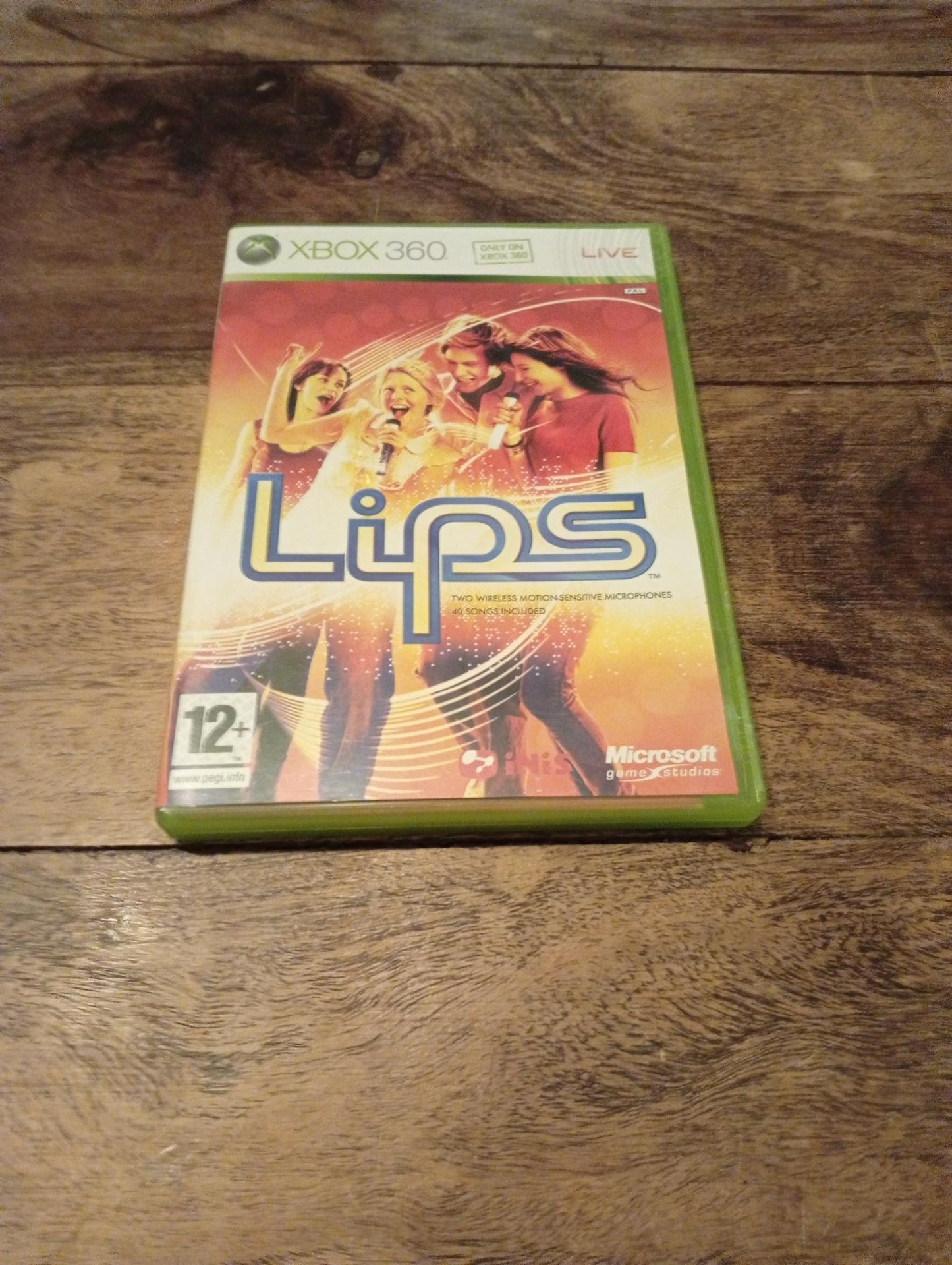 Xbox 360 2 Original Lips Mikrofone / Microphone And Games