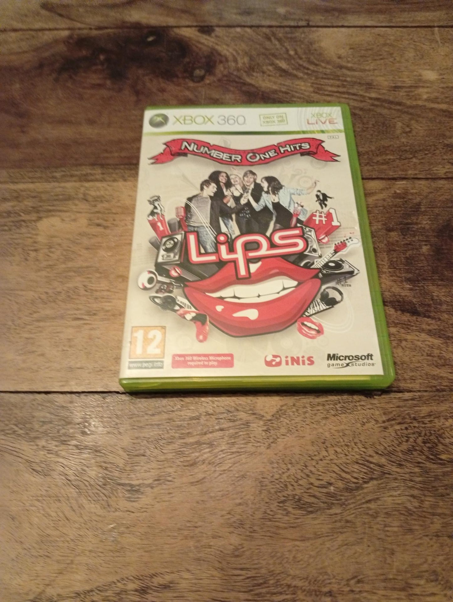 Xbox 360 2 Original Lips Mikrofone / Microphone And Games