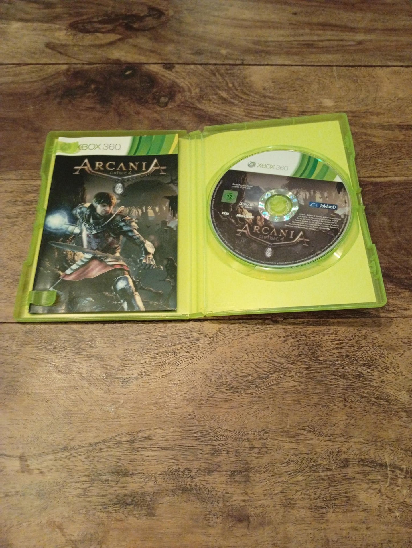 Xbox 360 Arcania Gothic 4 - Manual 2010