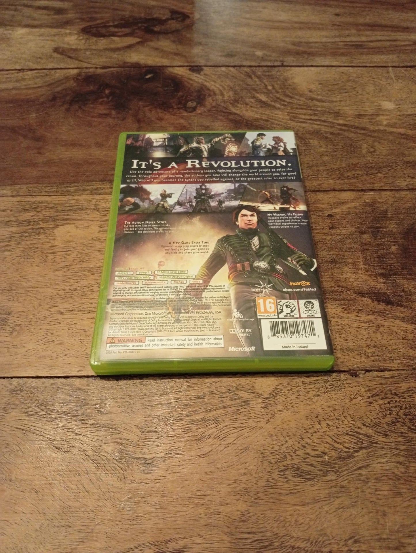 Xbox 360 Fable 3
