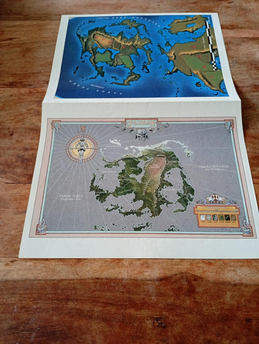 NOREK Map Shadow World I.C.E. 1990