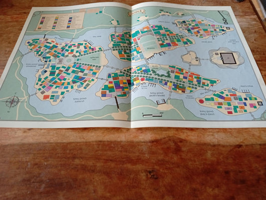 NOREK Map Shadow World I.C.E. 1990