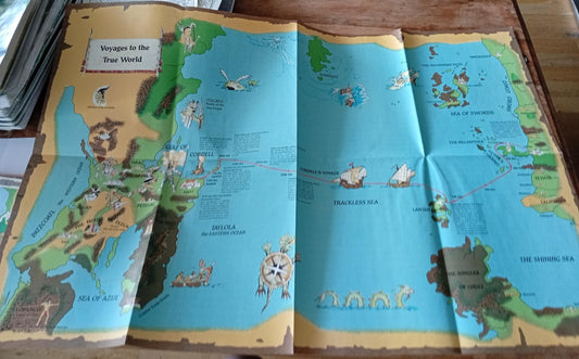 Forgotten Realms Maztica Map TSR 1066 AD&D 1991