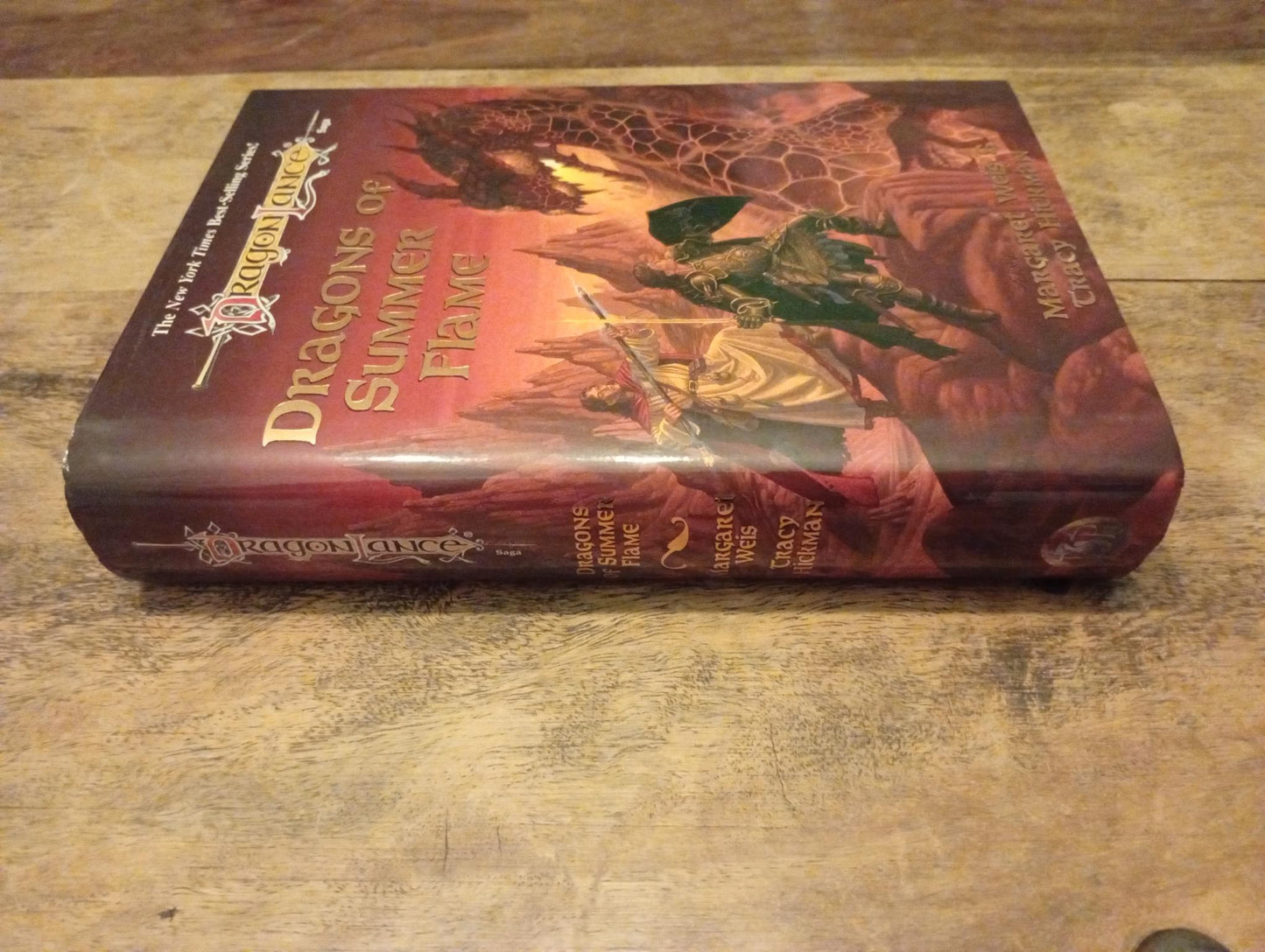 DragonLance Dragons of Summer Flame Hardcover Margaret Weis & Tracy Hickman 1995