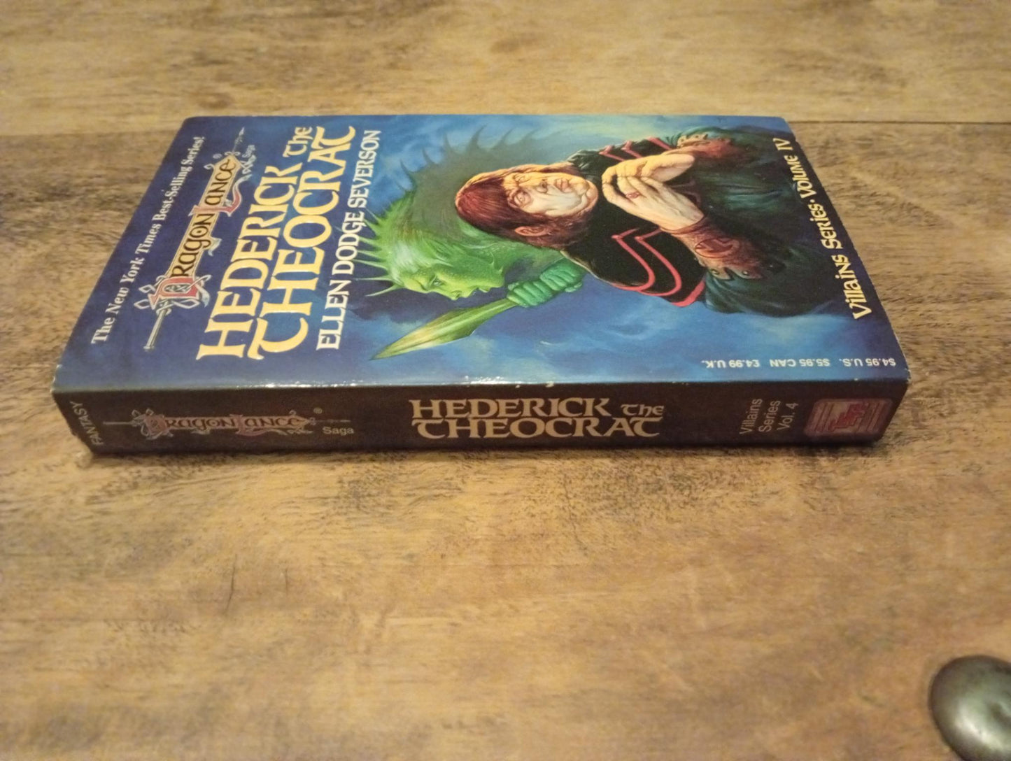 DragonLance Hederick the Theocrat Villains Series #4 TSR 1994