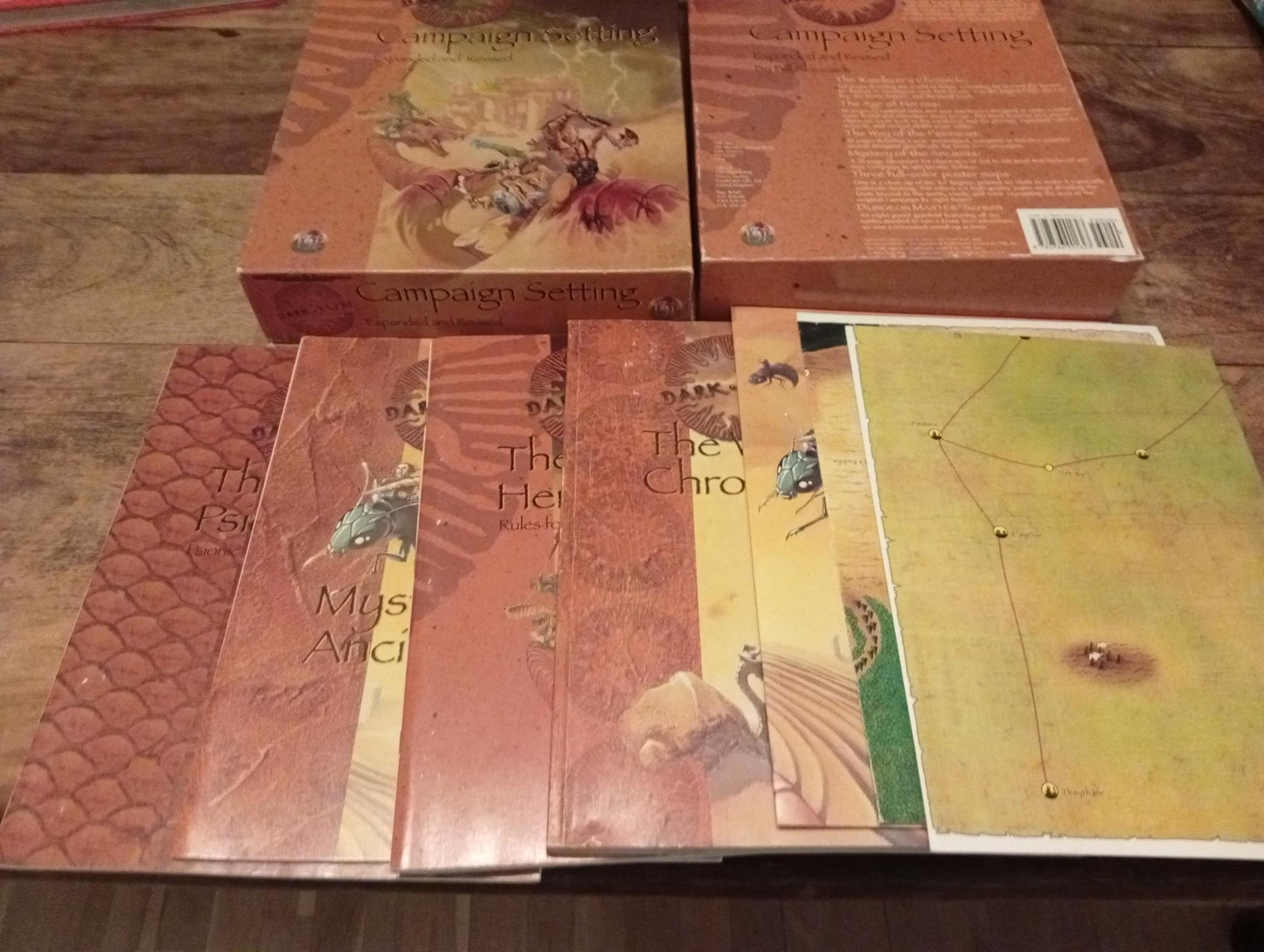 Dark Sun Campaign Setting Expanded & Revised Box Set AD&D TSR 1995
