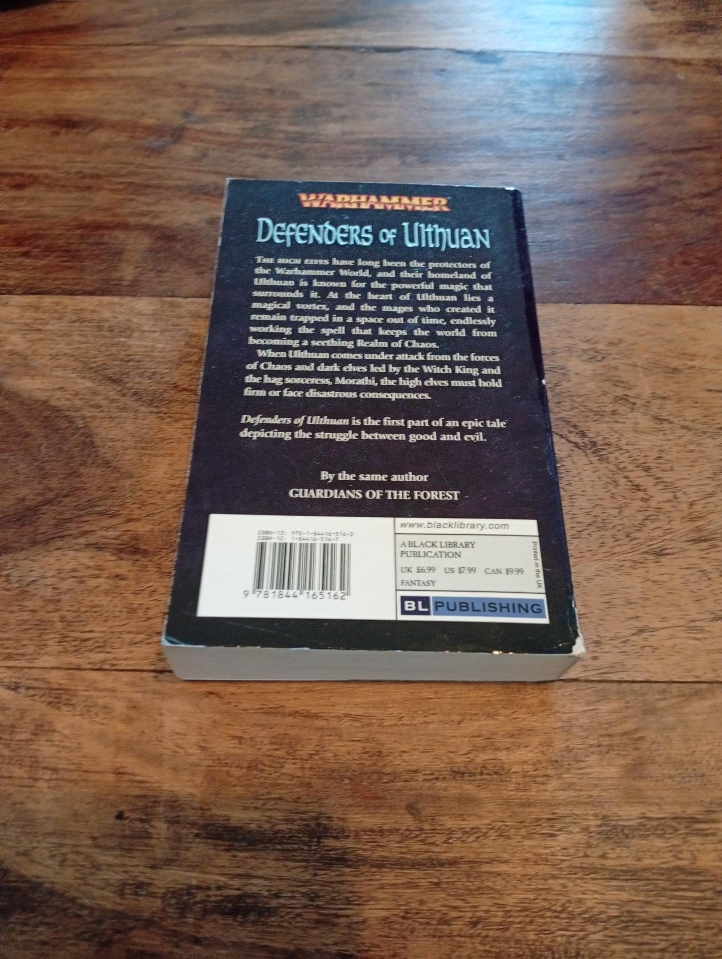 Warhammer Fantasy Defenders of Ulthuan Games Workshop Black Library 2008