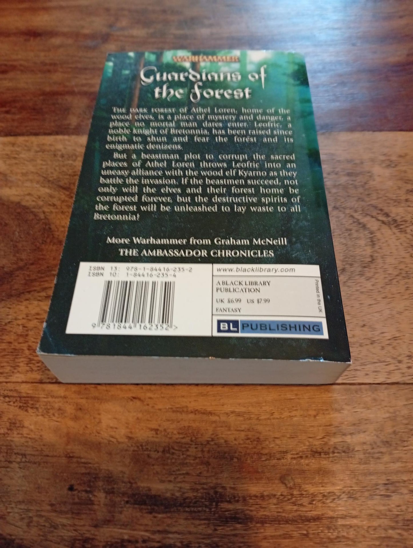 Warhammer Fantasy Guardians of the Forest Games Workshop Black Library 2005