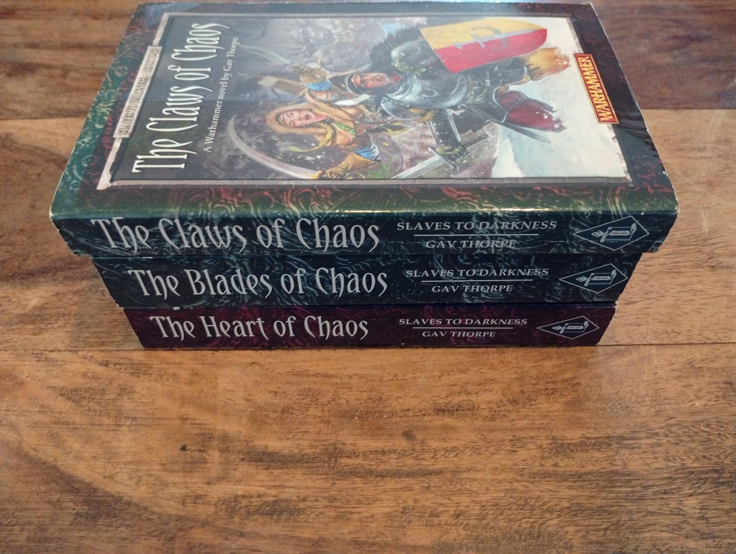 Warhammer Fantasy Slaves To Darkness Trilogy Gav Thorpe Black Library