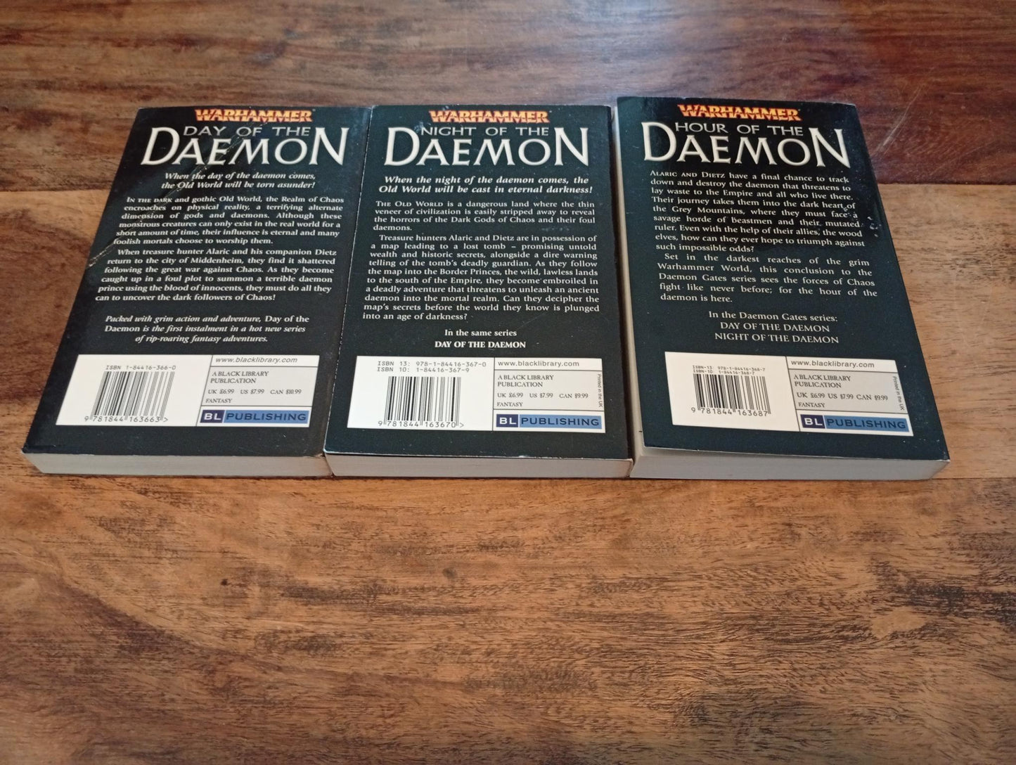 Warhammer Fantasy Daemon Gates Trilogy Games Workshop Black Library