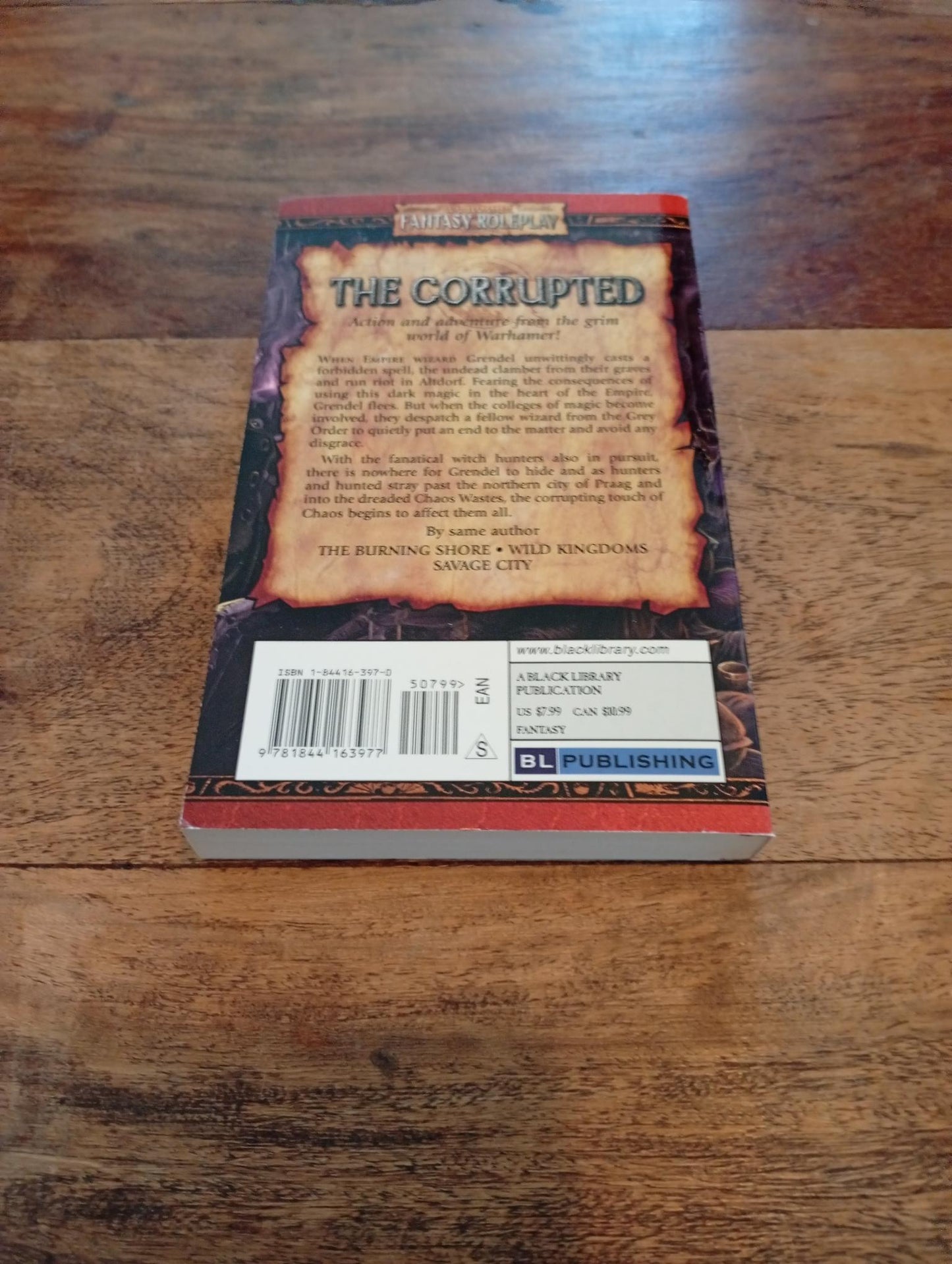 Warhammer Fantasy The Corrupted Black Library 2006