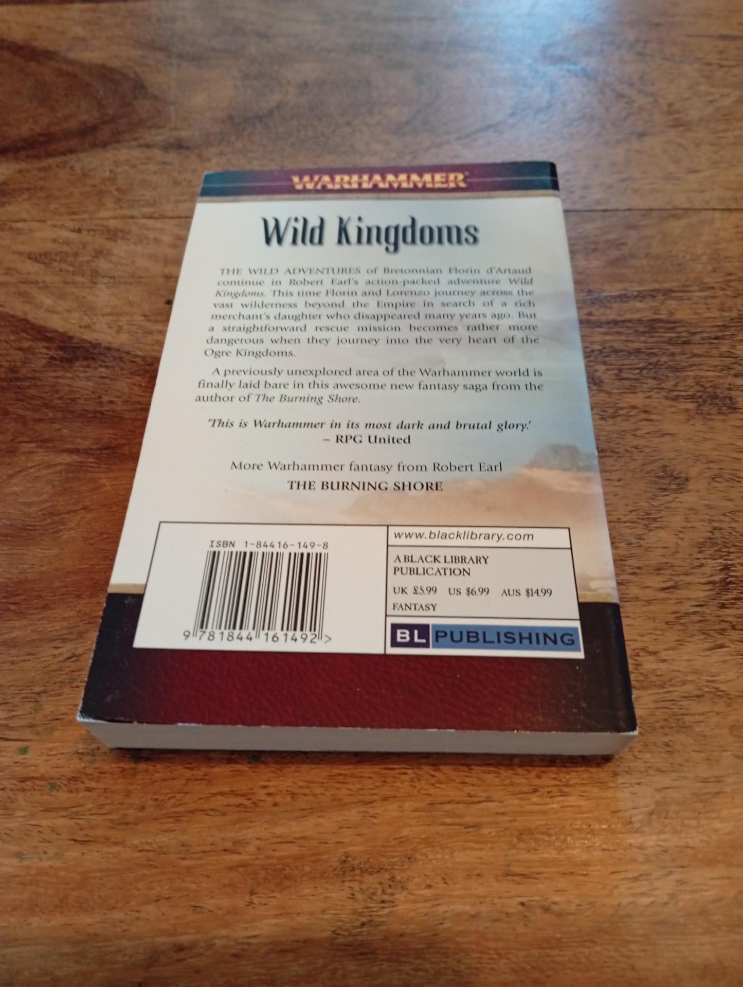 Warhammer Fantasy Wild Kingdoms Black Library 2004