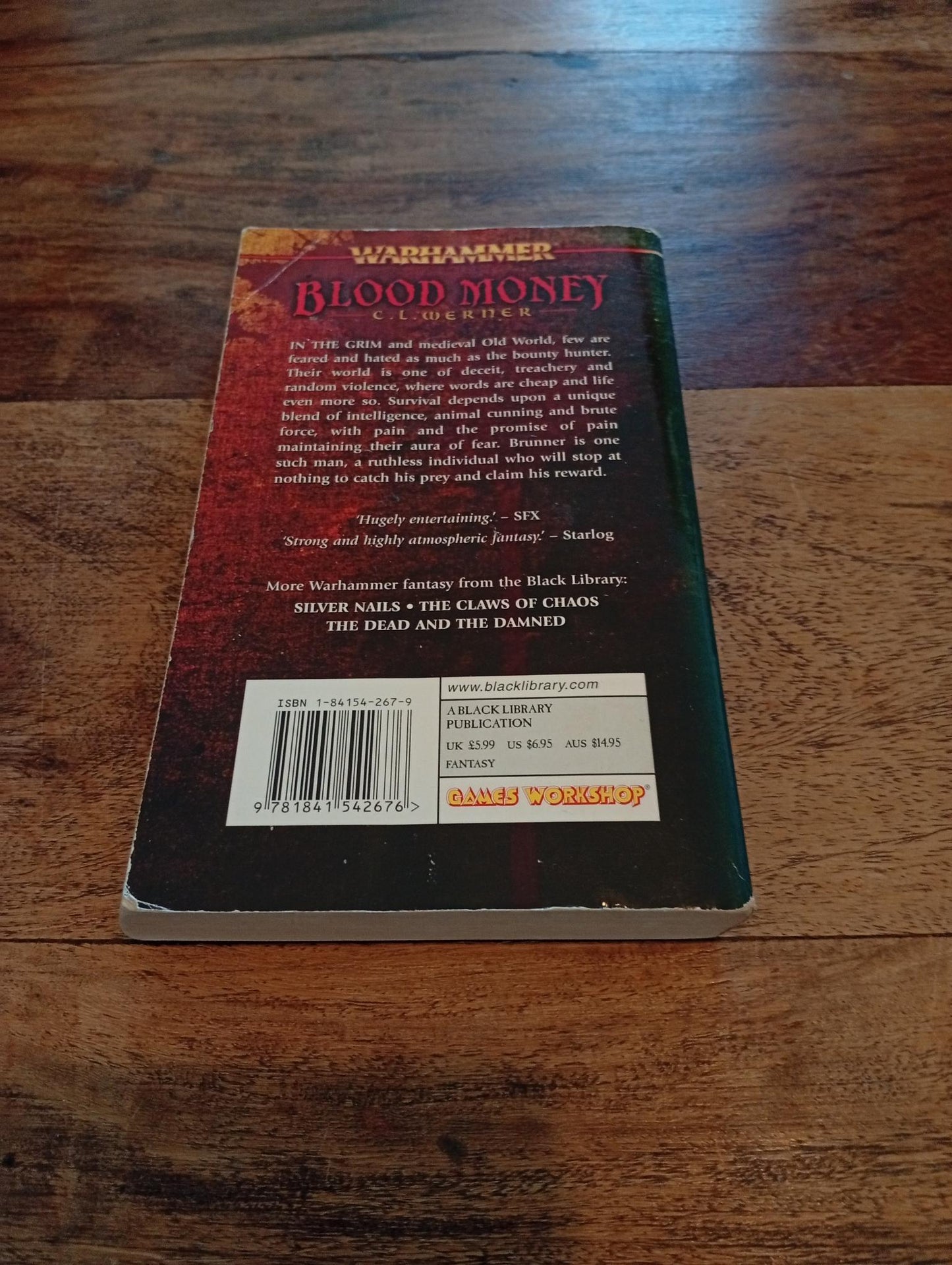 Warhammer Fantasy Blood Money Black Library 2003