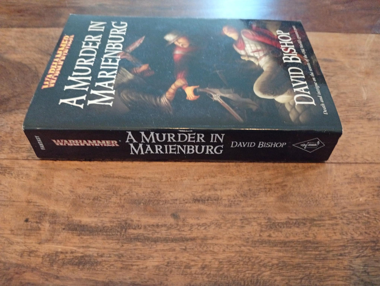Warhammer Fantasy A Murder in Marienburg David Bishop Back Library