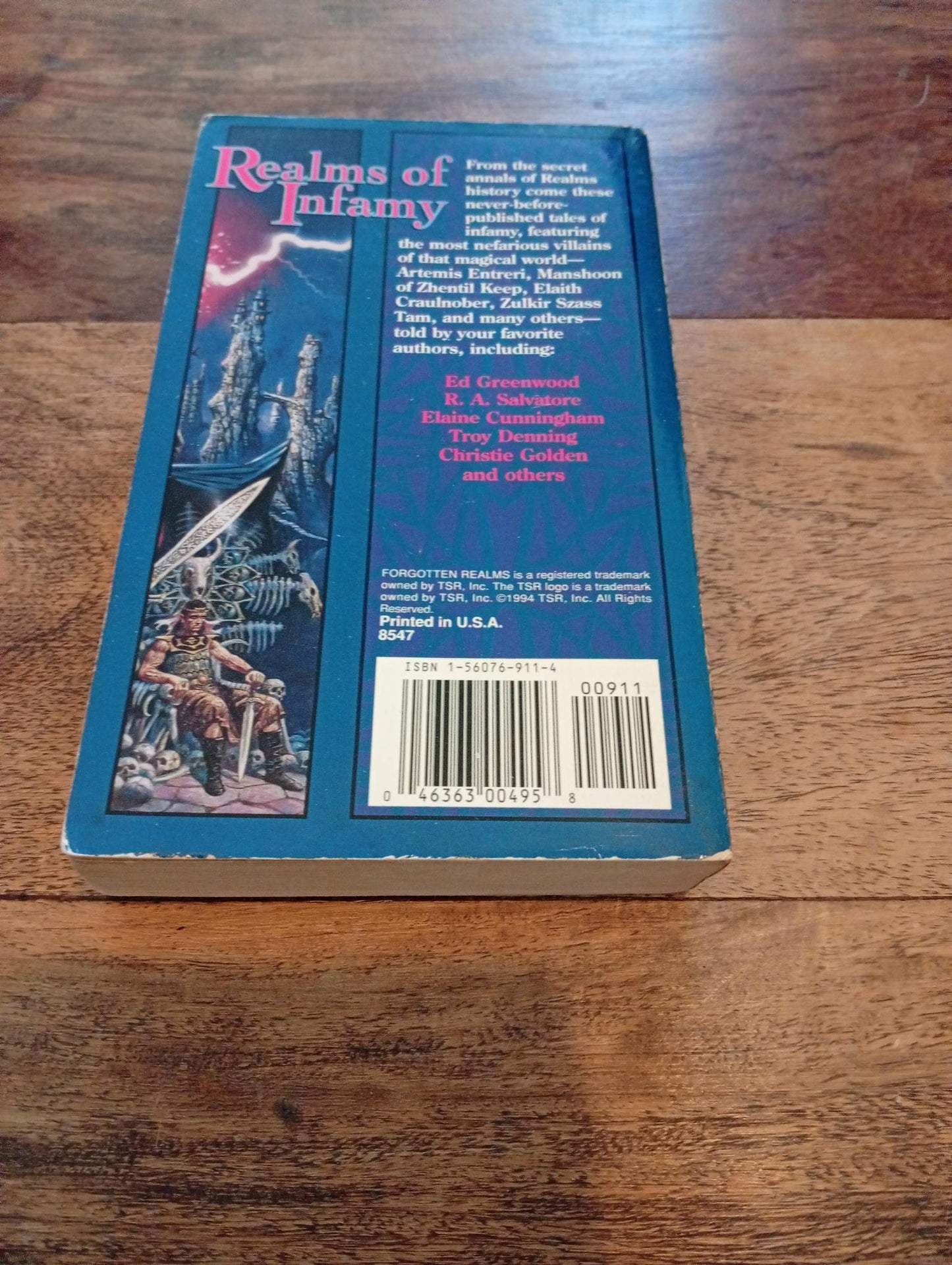 Forgotten Realms Realms of Infamy TSR 1994