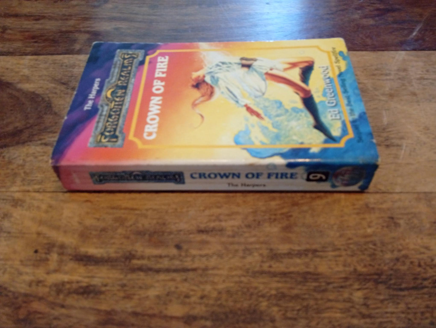 Forgotten Realms Crown of Fire The Harpers #9 Ed Greenwood TSR 1994
