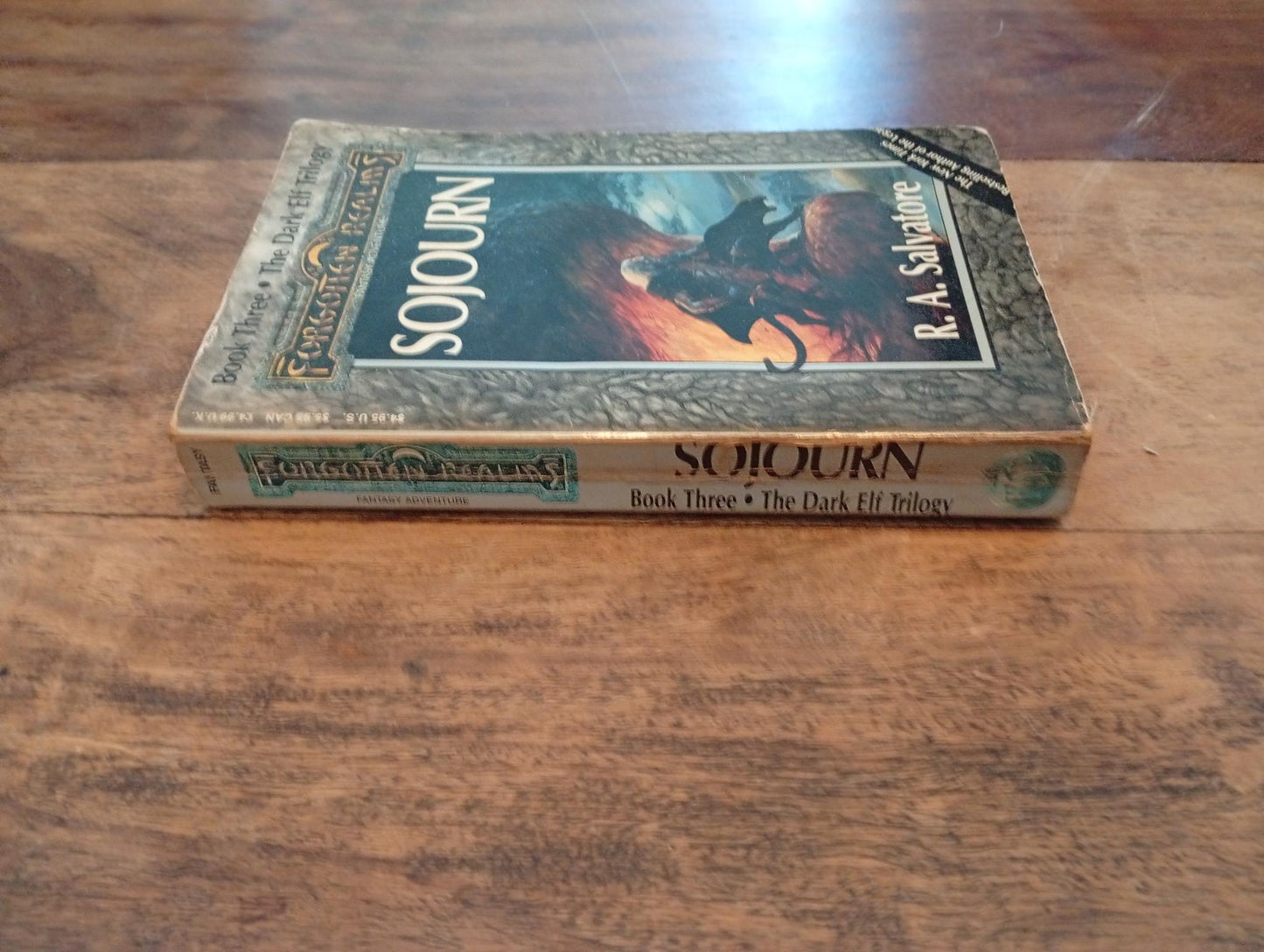 Forgotten Realms Sojourn The Dark Elf Trilogy #3 TSR 1991