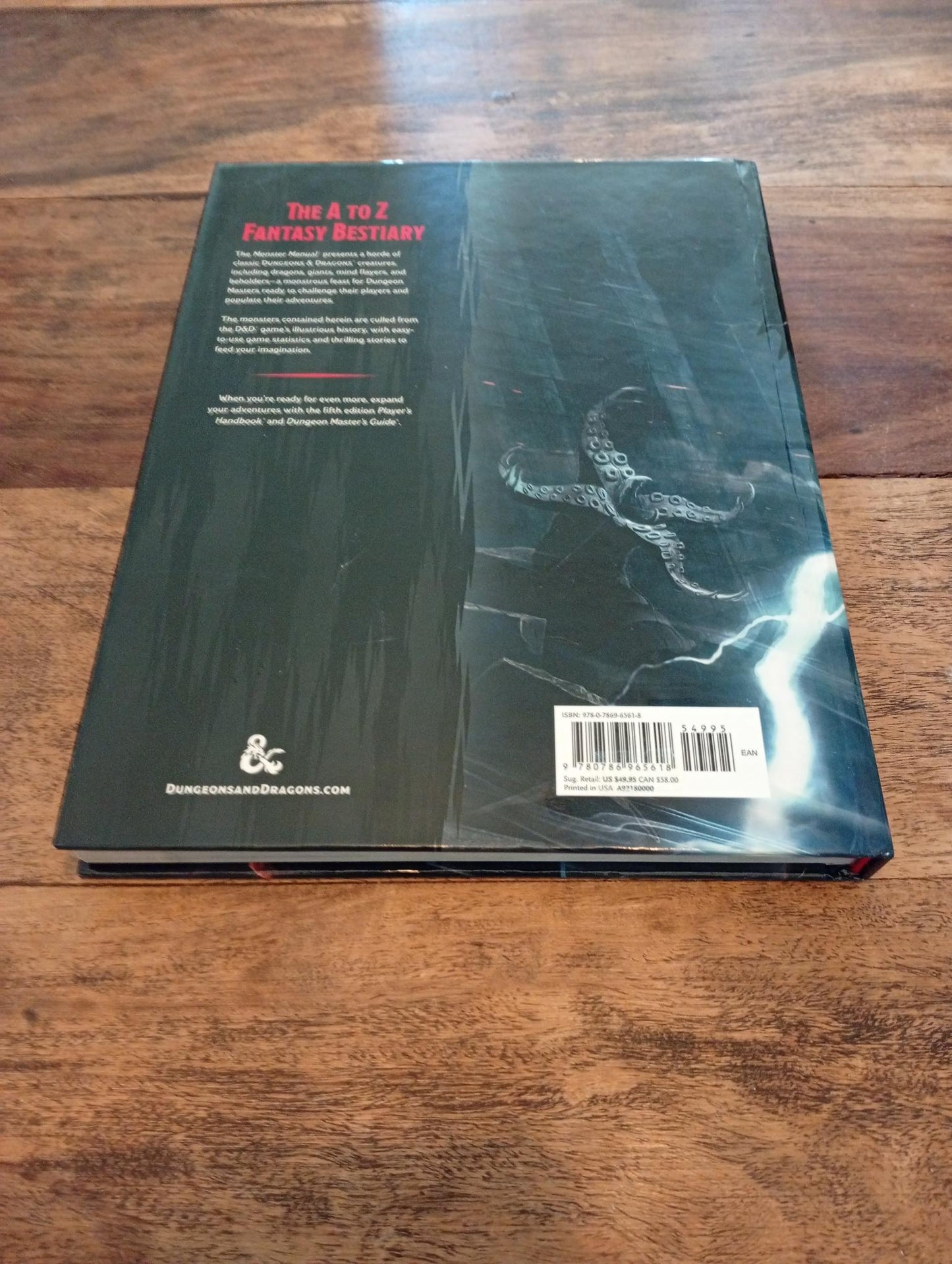 Dungeons & Dragons Monster Manual 5th Ed Wizards of the Coast 2014