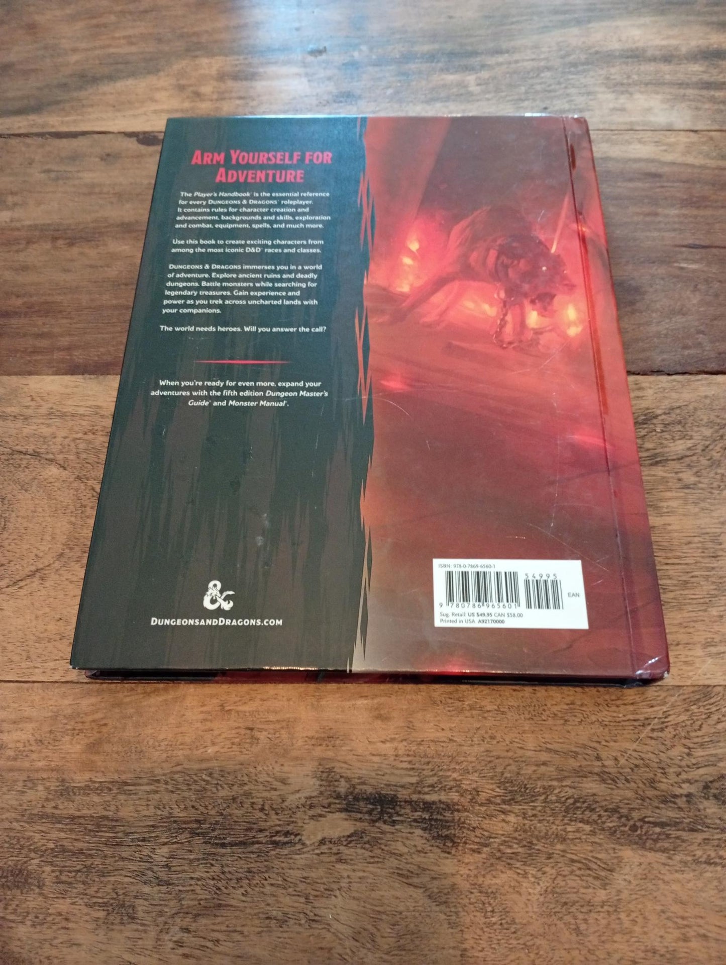 Dungeons & Dragons Player's Handbook 5th Ed Wizards of the Coast 2014