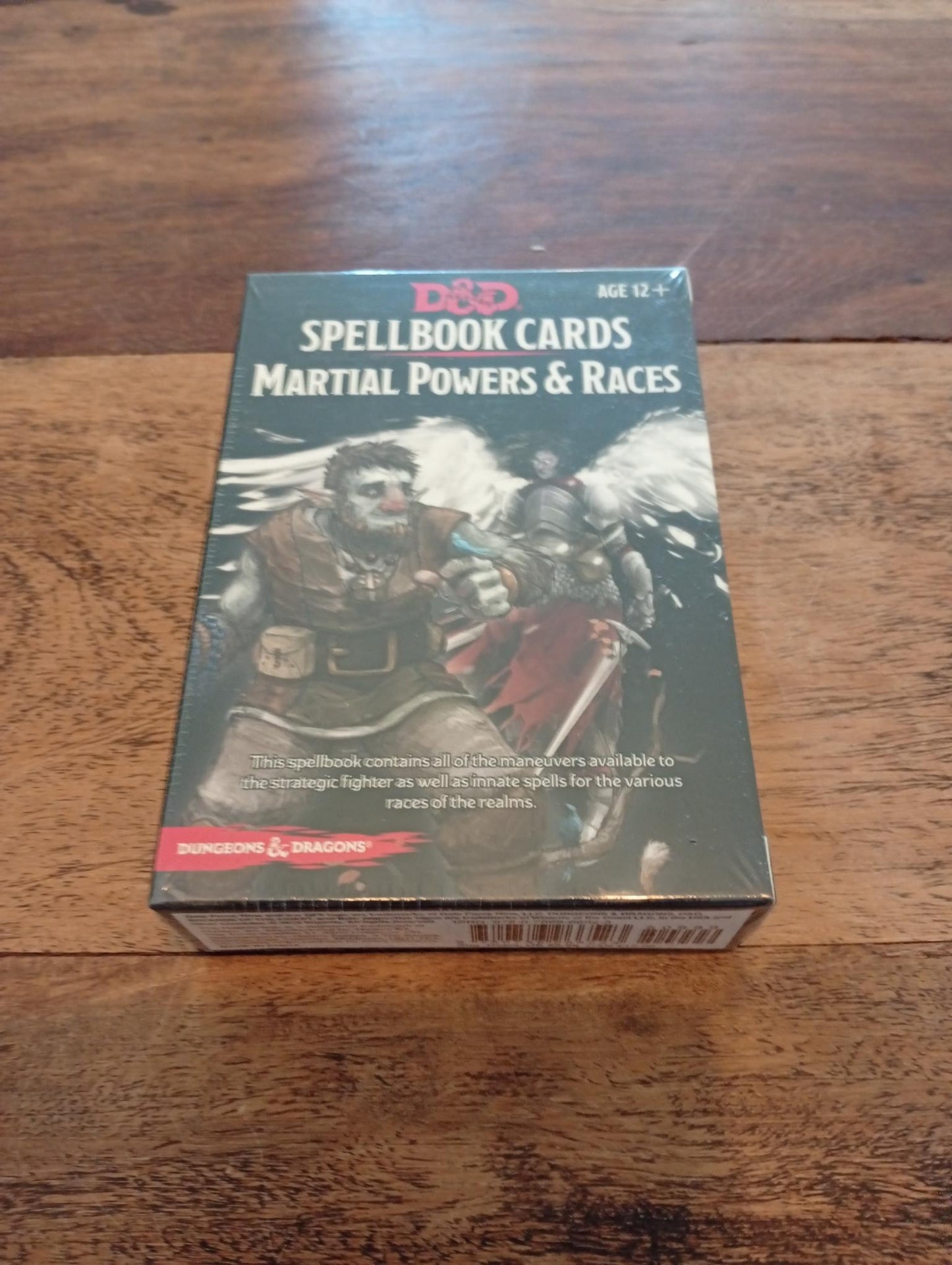 Dungeons & Dragons 5ed Spellbook Cards Martial Powers & Races New