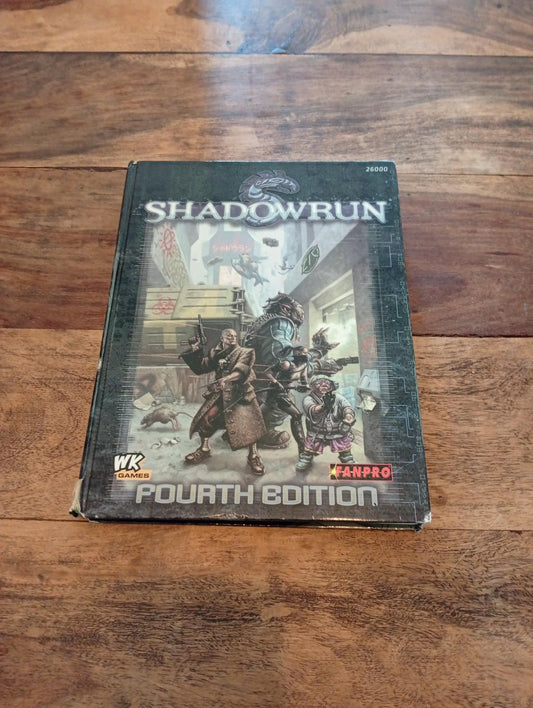 Shadowrun 4nd Edition Rulebook Catalyst Game Labs 2008