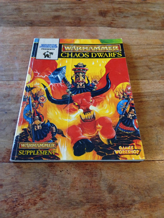 Warhammer Armies Chaos Dwarfs Games Workshop 1994