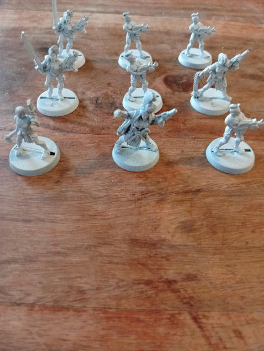 Warhammer 40k Necromunda Escher Ganger Metal Workshop