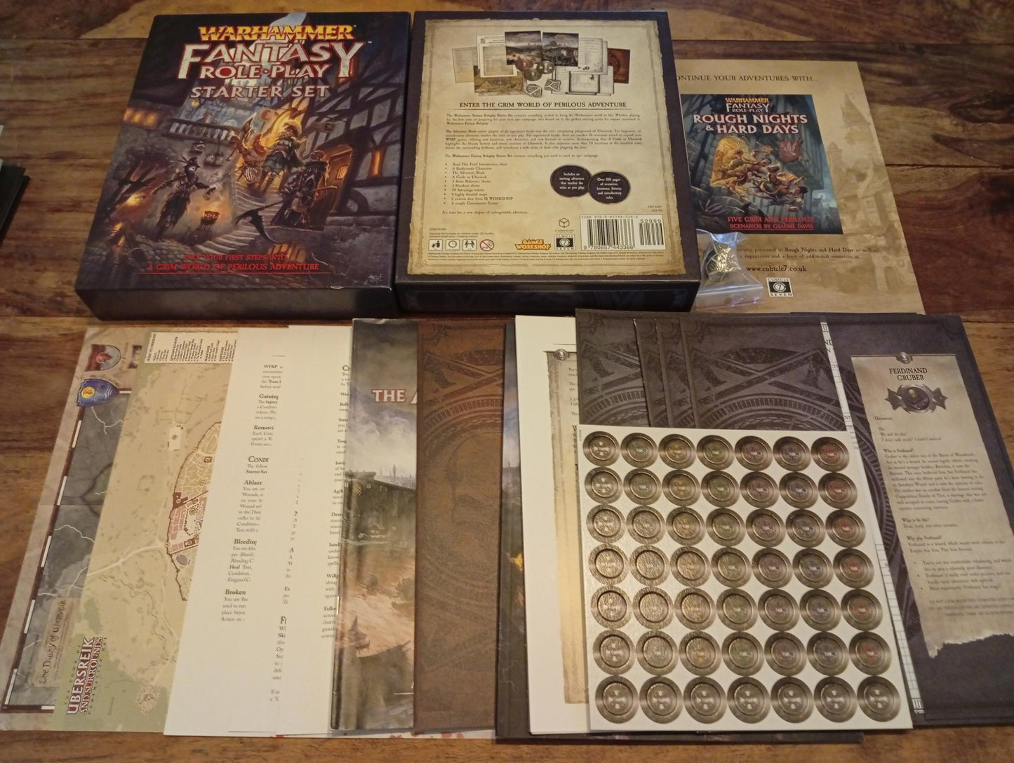 Warhammer Fantasy Roleplay Starter Set 4th Ed Cubicle Seven 2019