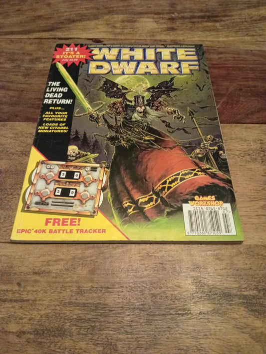 White Dwarf 211 Games Workshop Magazine