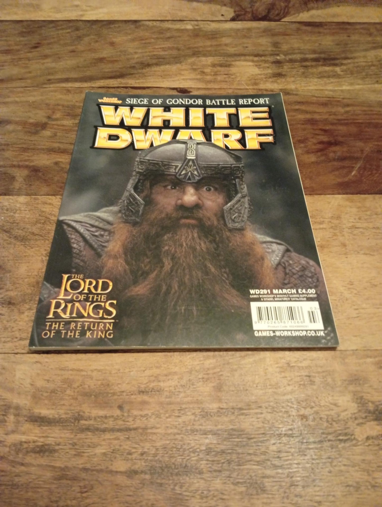 White Dwarf 291 Games Workshop Magazine