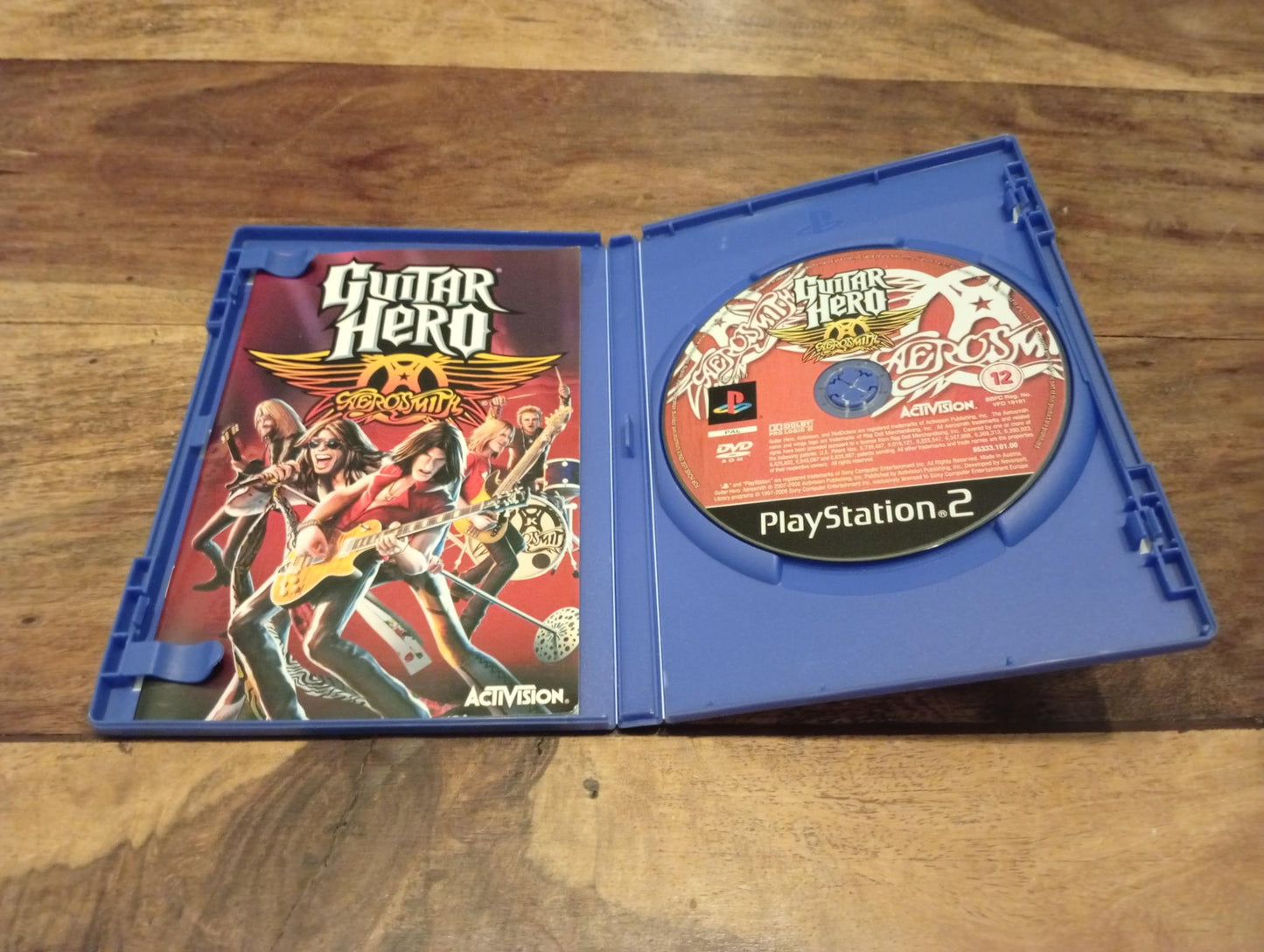 PlayStation 2 Guitar Hero Aerosmith 2008