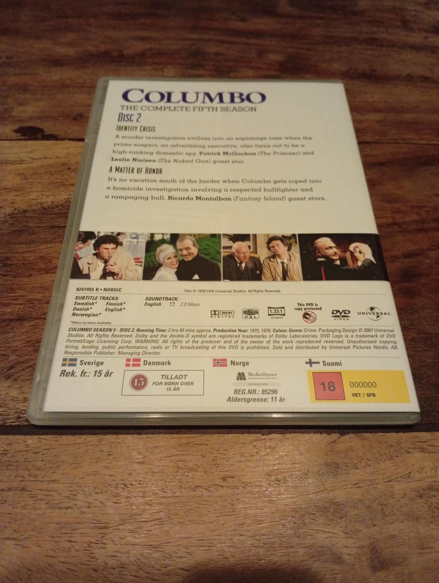 Columbo - The Complete Fifth Season Disc #2 2006