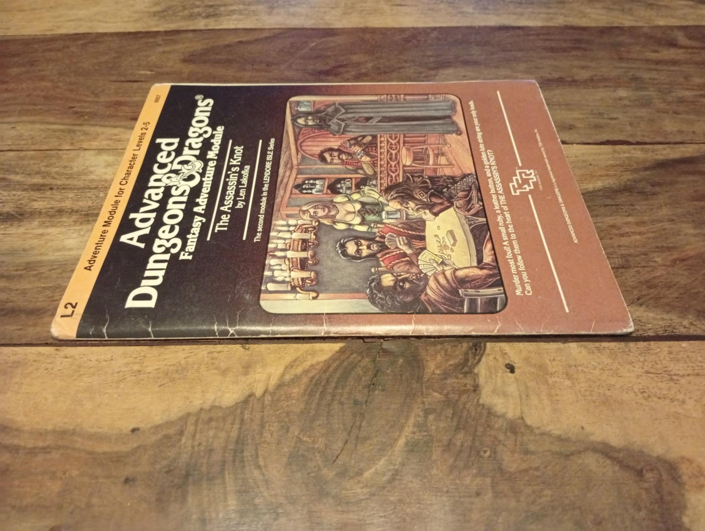 AD&D The Assassin's Knot L2 TSR 9057 AD&D 1983
