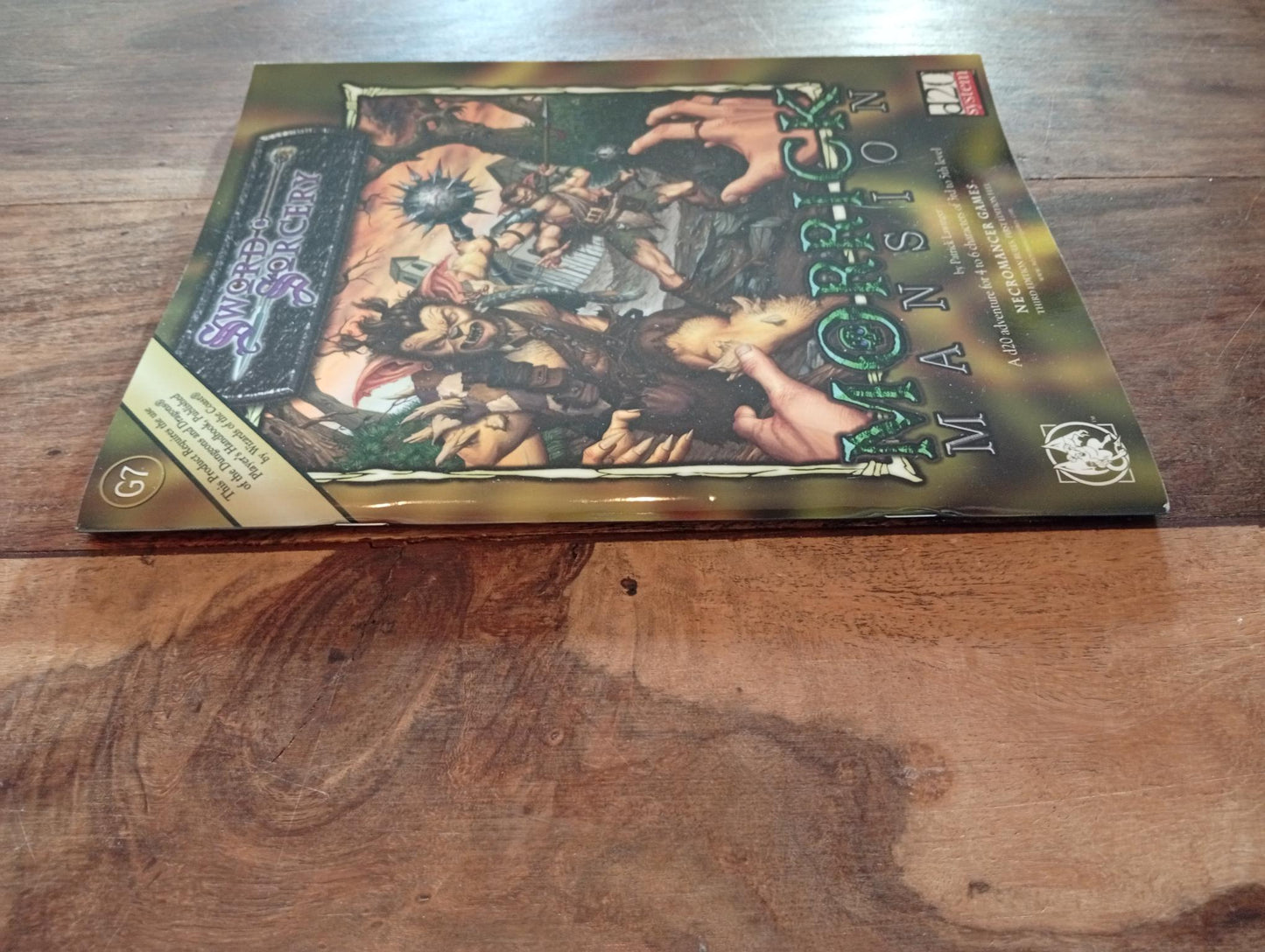Sword & Sorcery Morrick Mansion d20 WW8378 Necromancer Games 2002