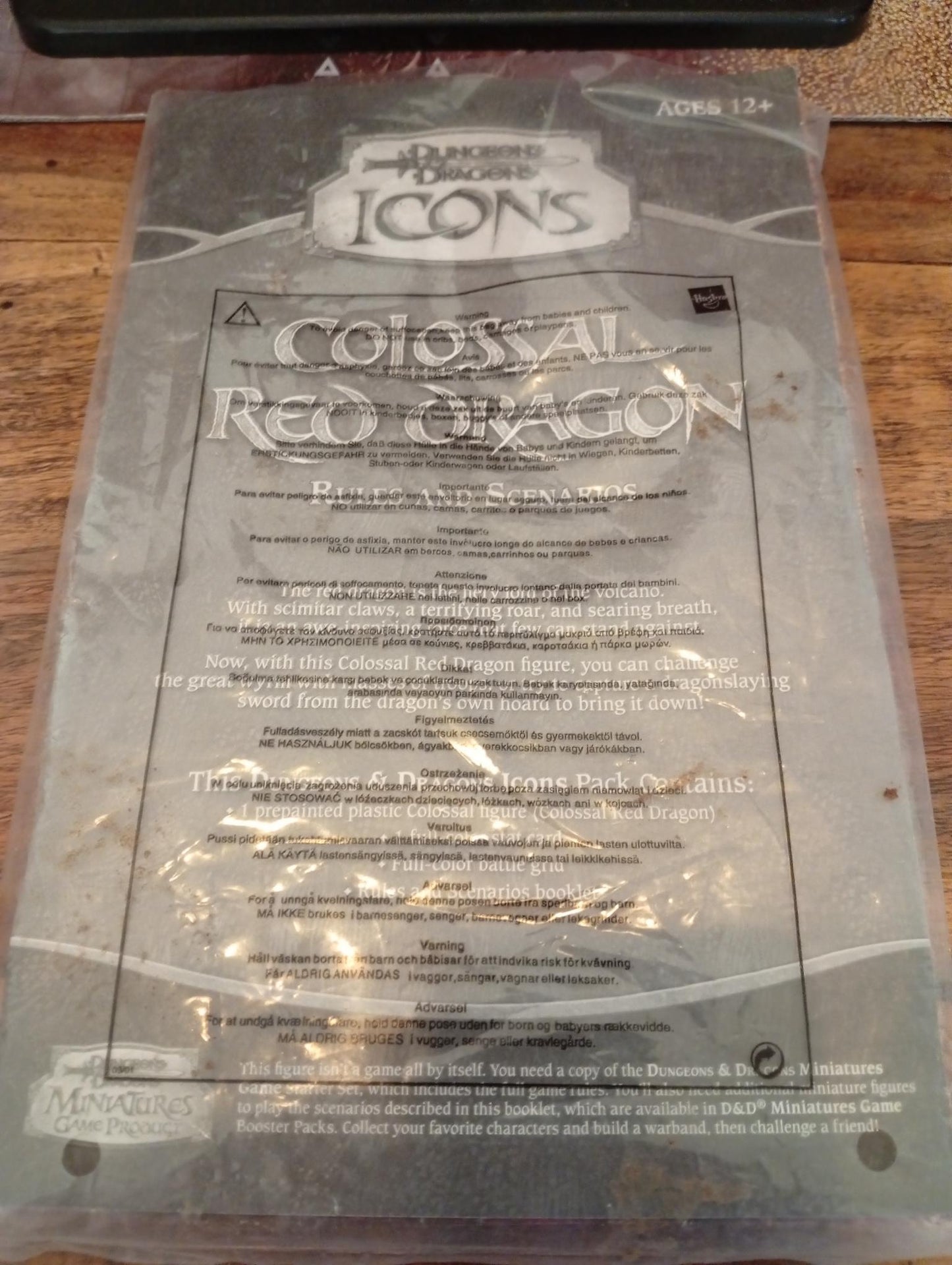 Dungeons & Dragons Icons Colossal Red Dragon Wizards of the Coast 2006