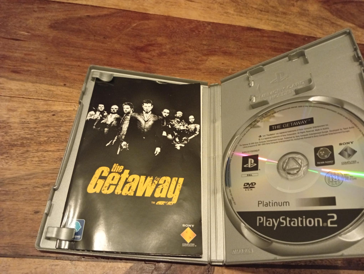PlayStation 2 The Getaway Platinum 2002