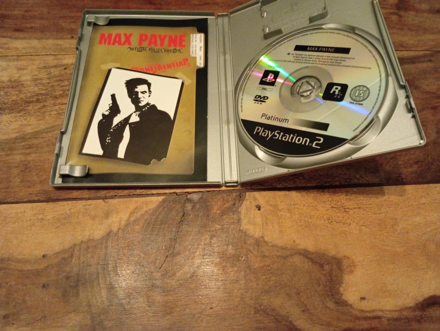 PlayStation 2 Max Payne Platinum 2001