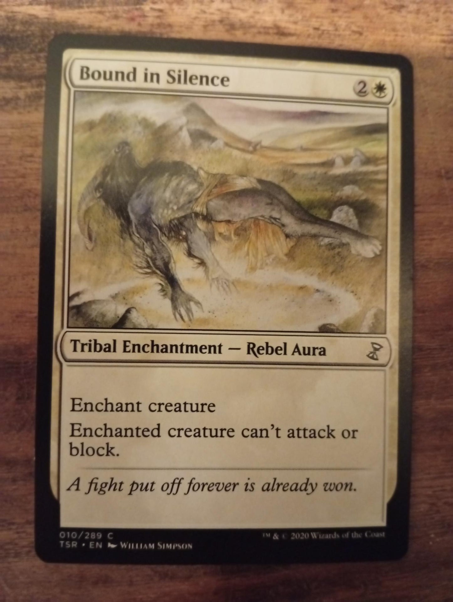 Magic The Gathering Bound in Silence 010/289 TSR Time Spiral Remastered