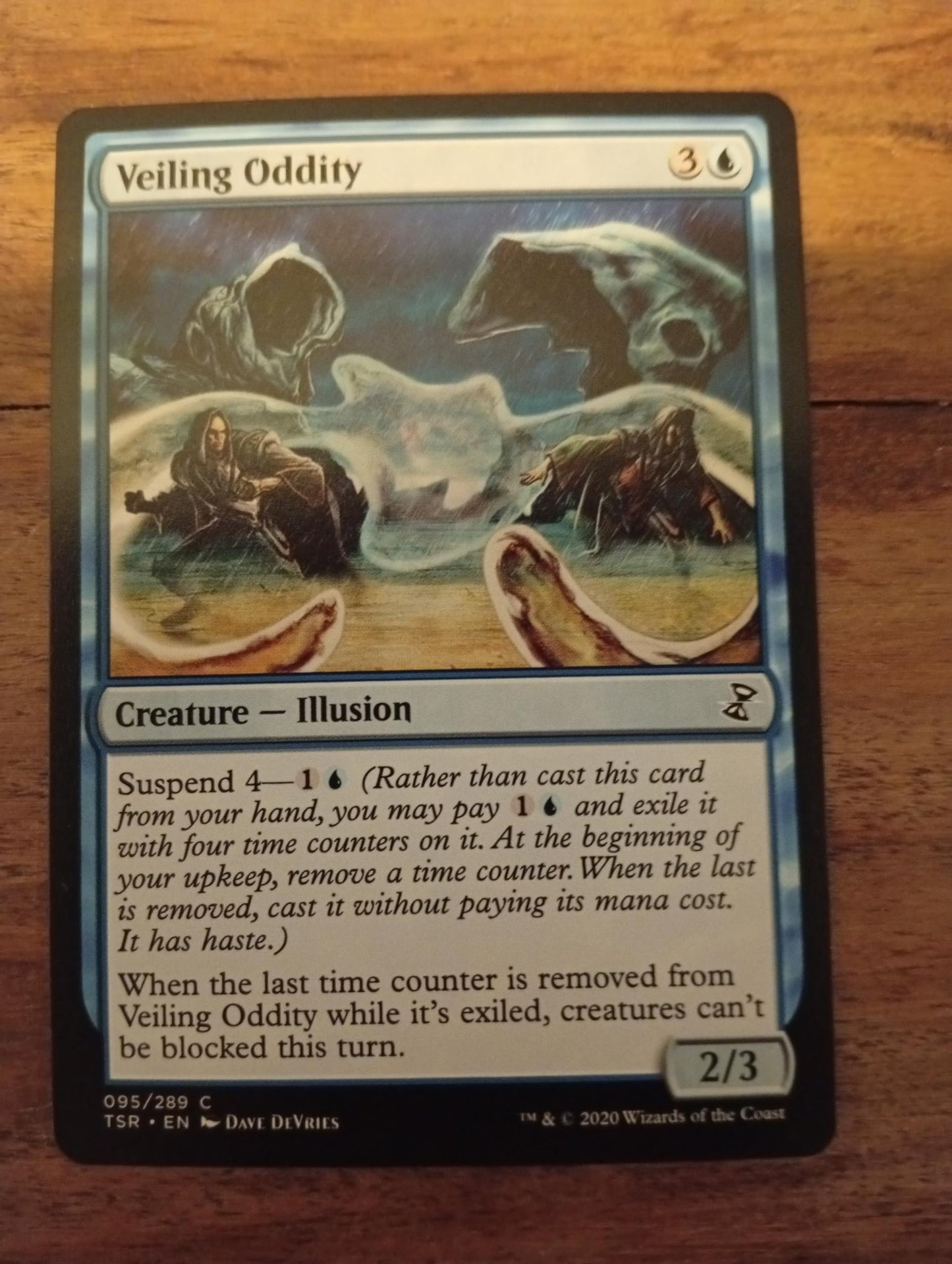Magic The Gathering Veiling Oddity 095/289 TSR Time Spiral Remastered