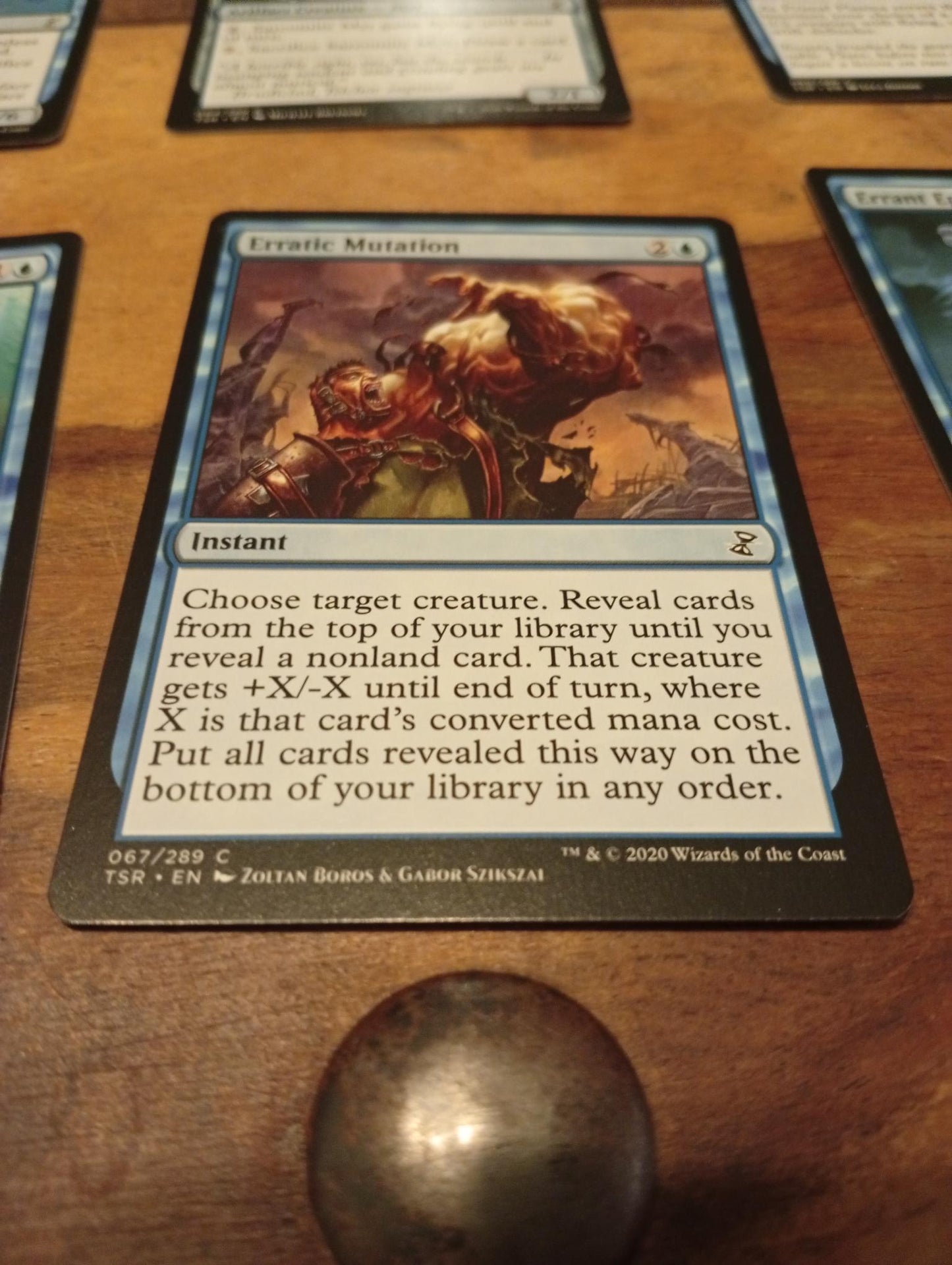 Magic The Gathering Erratic Mutation 067/289 TSR Time Spiral Remastered