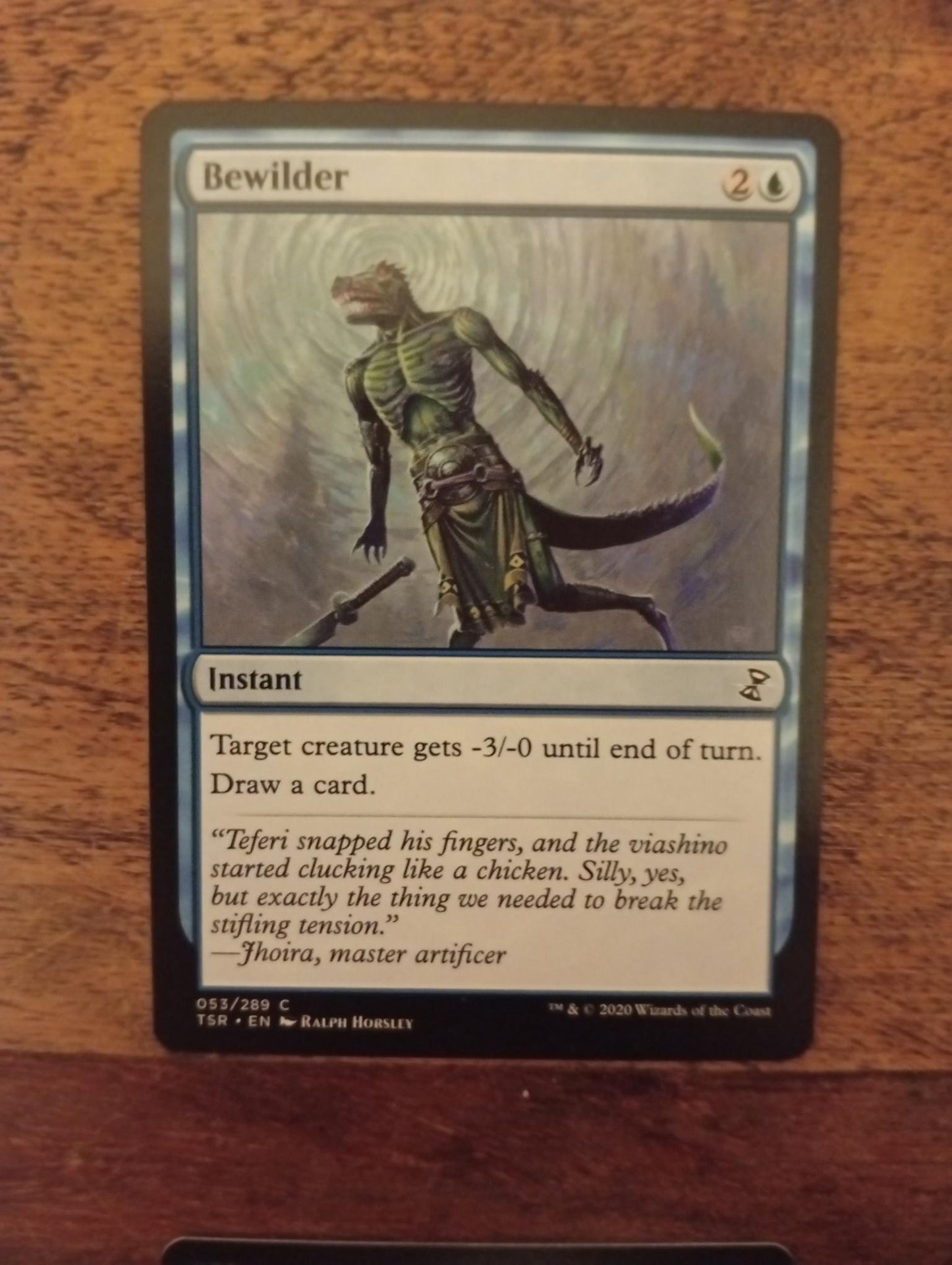 Magic The Gathering Bewilder 053/289 TSR Time Spiral Remastered
