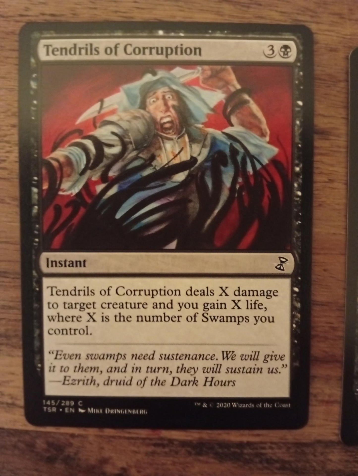 Magic The Gathering Tendrils of Corruption 145/289 TSR Time Spiral Remastered