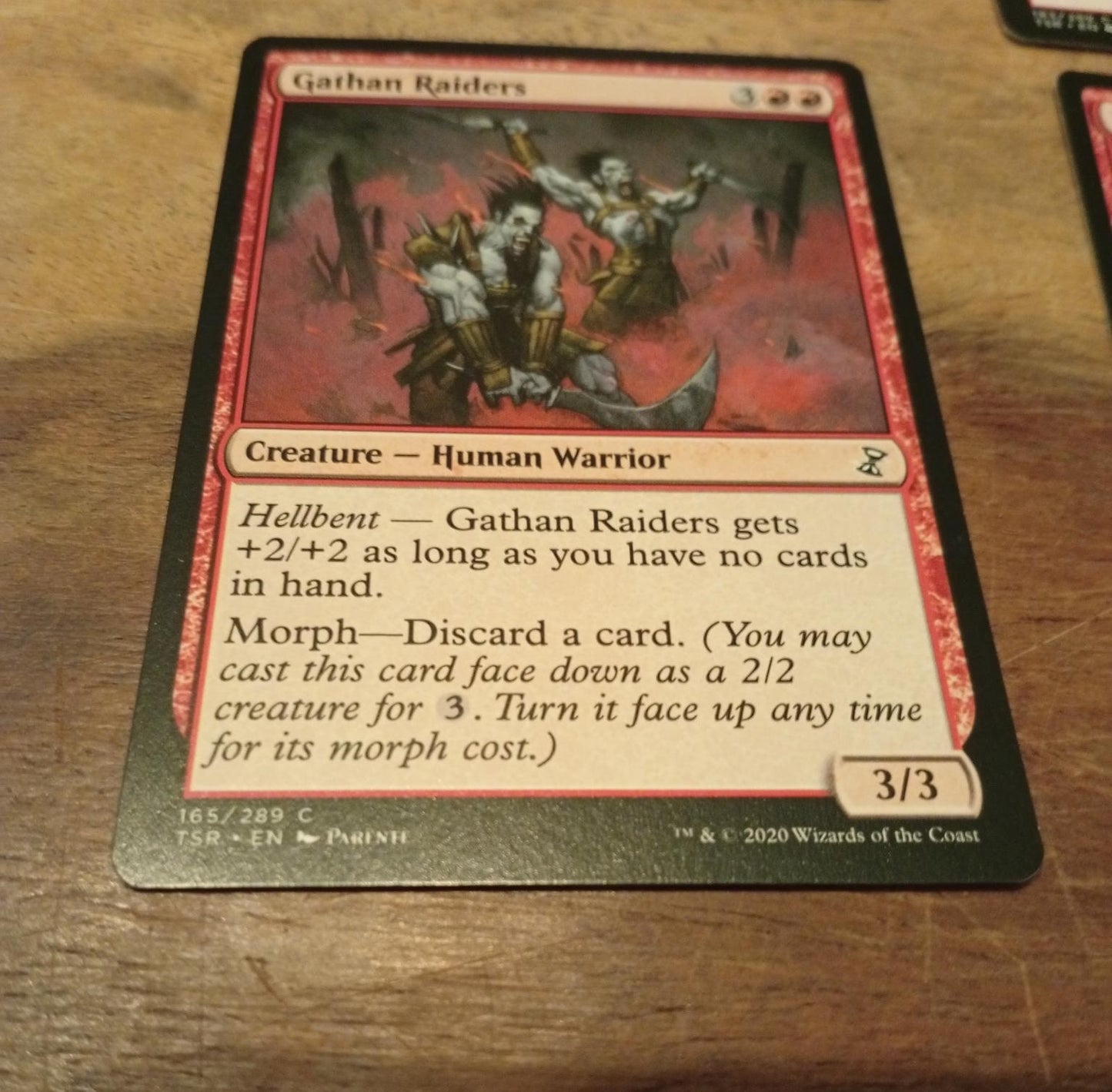 Magic The Gathering Gathan Raiders 165/289 TSR Time Spiral Remastered