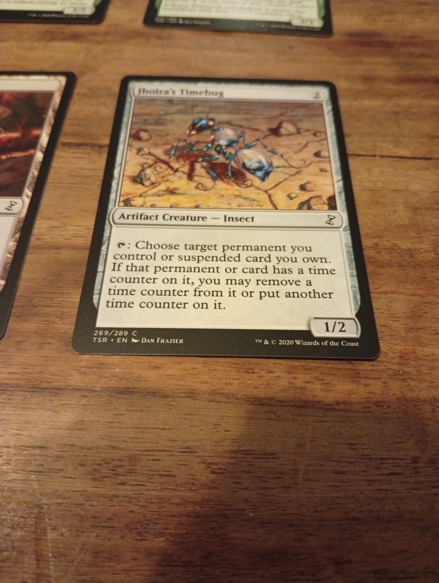 Magic The Gathering Jhoira's Timebug 269/289 TSR Time Spiral Remastered