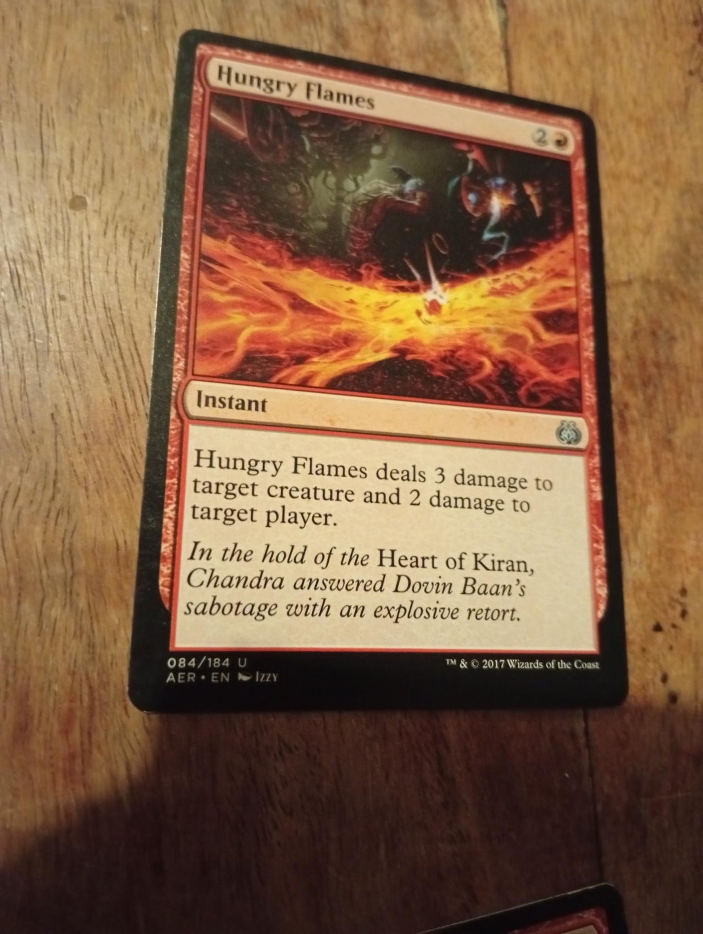 Magic The Gathering Hungry Flames 084/184 Aether Revolt