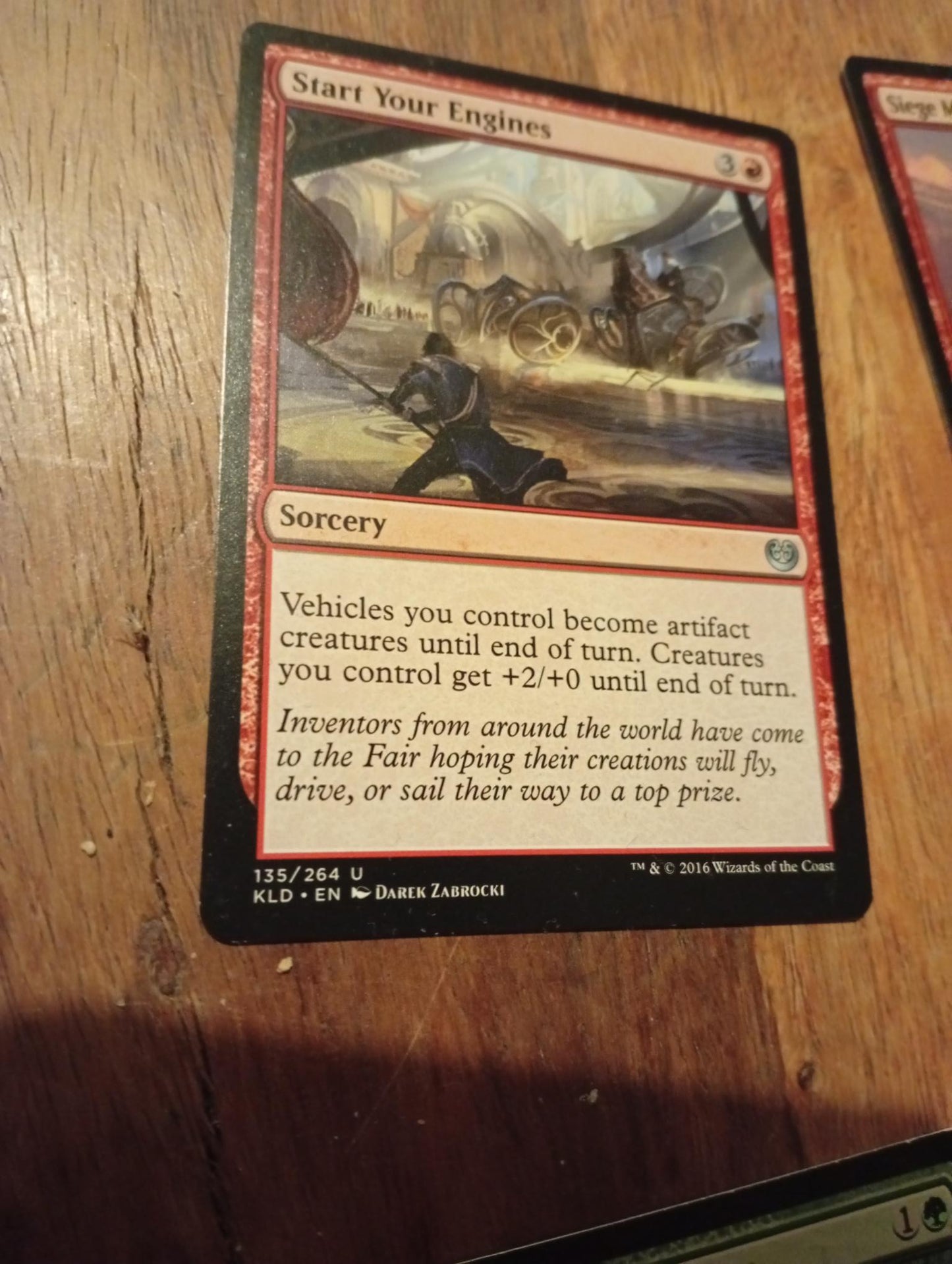 Magic The Gathering Start Your Engines 135/184 Aether Revolt
